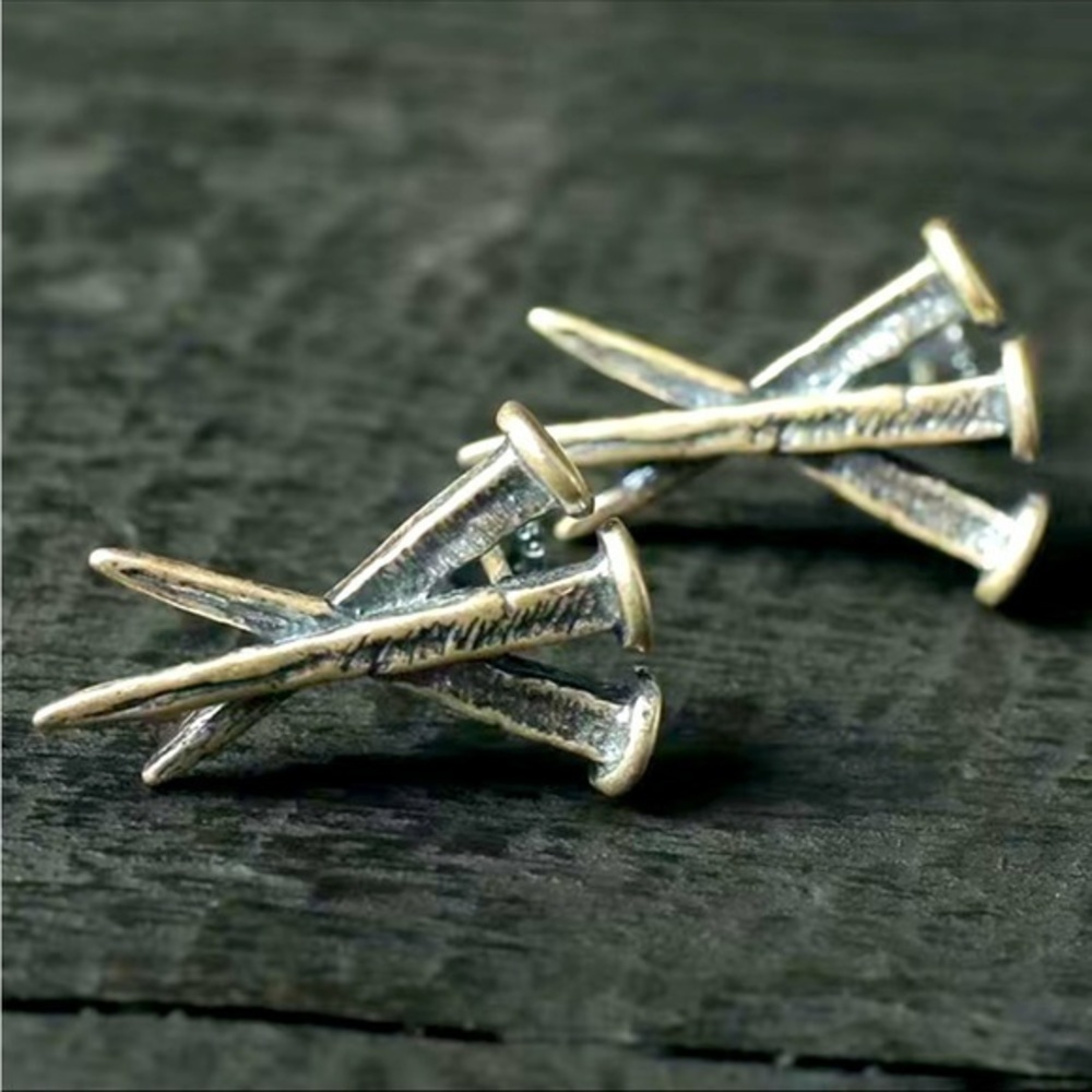 Elegant Silver and Gold Women's Earrings